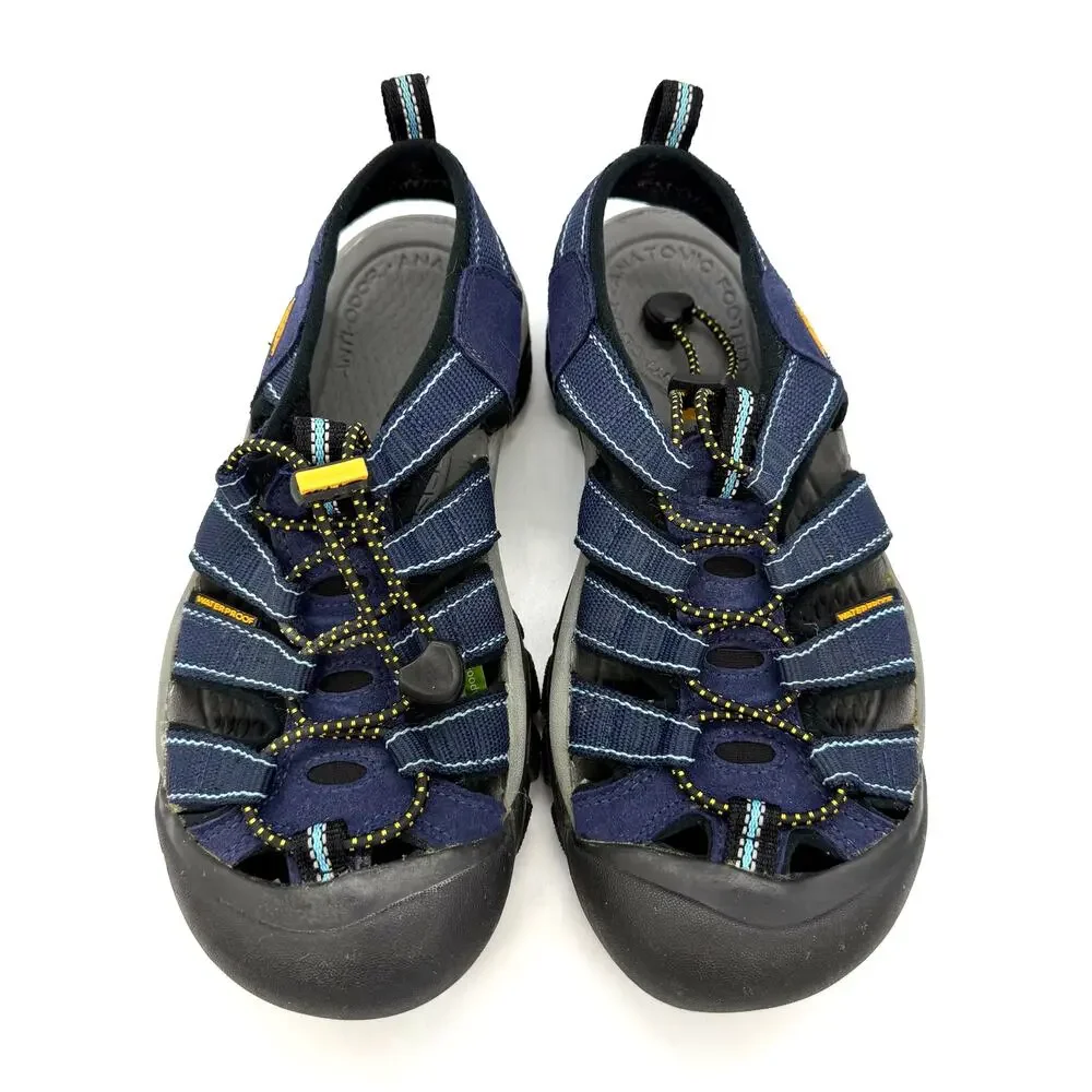KEEN Newport H2 Navy Blue Water Sport Waterproof Hiking Sandals Size 5